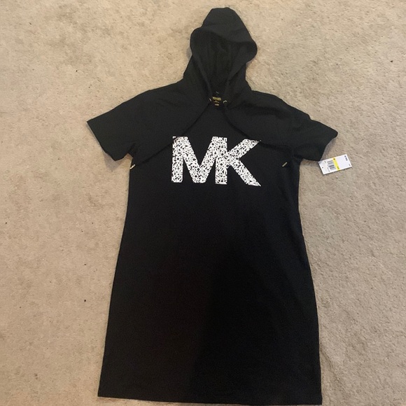 MICHAEL Michael Kors Dresses & Skirts - Michael Kors Hooded Short Sleeve Dress